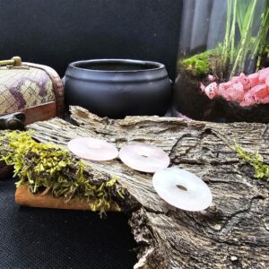 Donut Quartz Rose, Brésil, Qualité A