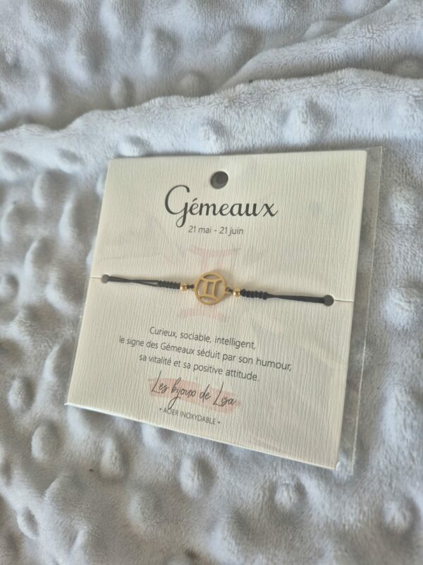 Bracelet signe du Gémeaux