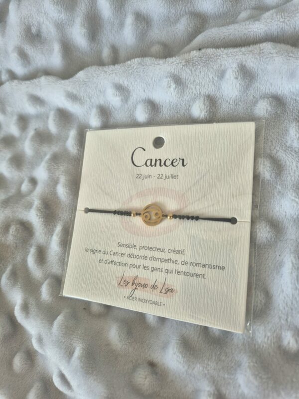 Bracelet signe du Cancer