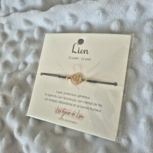 Bracelet signe du Lion