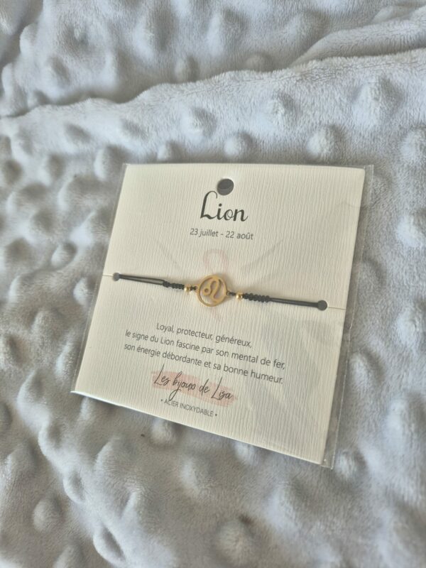 Bracelet signe du Lion