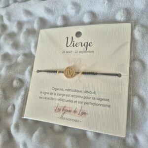 Bracelet signe du Vierge