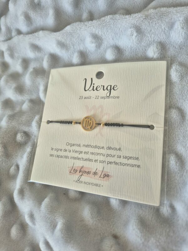 Bracelet signe du Vierge