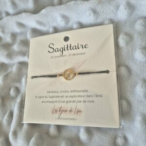 Bracelet signe du Sagittaire