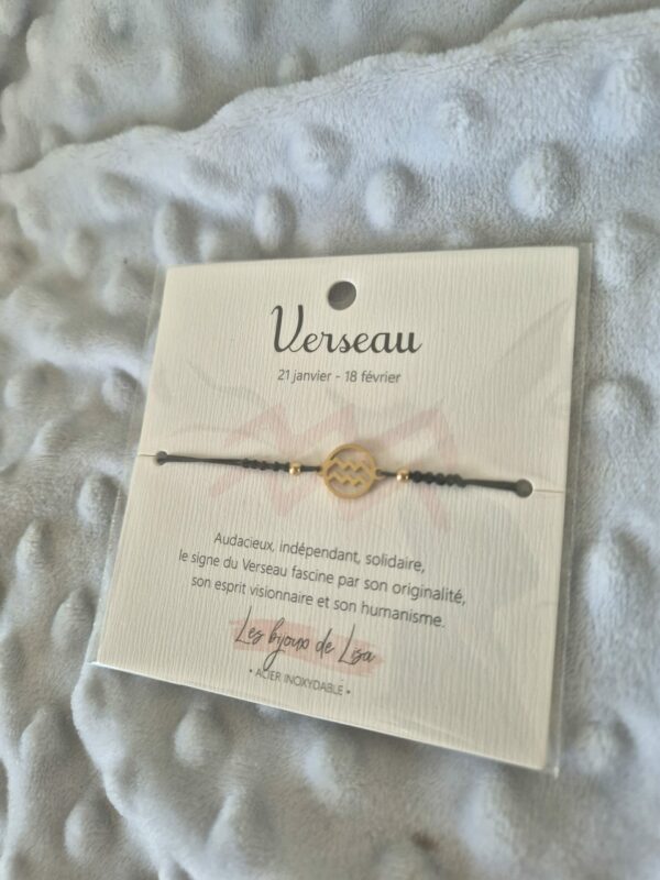 Bracelet signe du Verseau