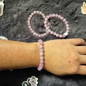 Bracelet, Kunzite, qualité AA