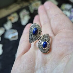 Bague en Lapis-lazuli, qualité A+
